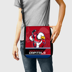Сумка на плечо Washington Capitals, цвет: 3D-принт — фото 2