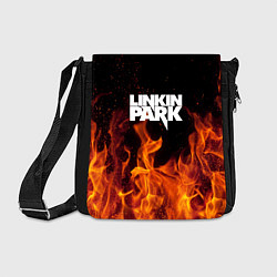 Сумка на плечо Linkin Park: Hell Flame, цвет: 3D-принт