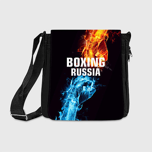 Сумка на плечо Boxing Russia / 3D-принт – фото 1