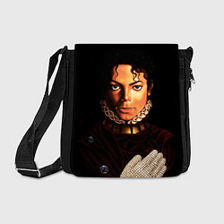 Сумка на плечо Король Майкл Джексон, цвет: 3D-принт