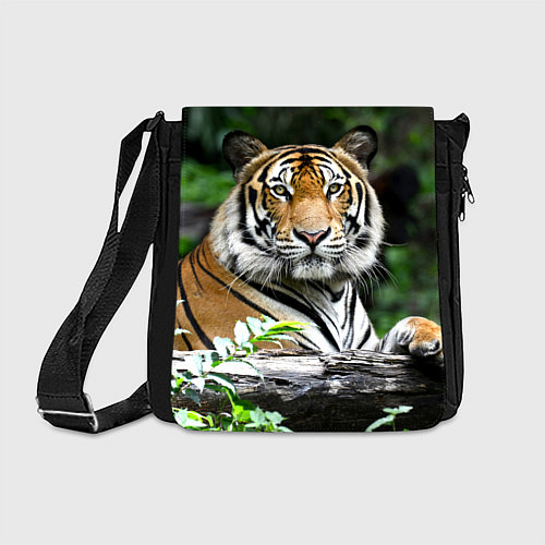 Сумка на плечо Тигр в джунглях / 3D-принт – фото 1