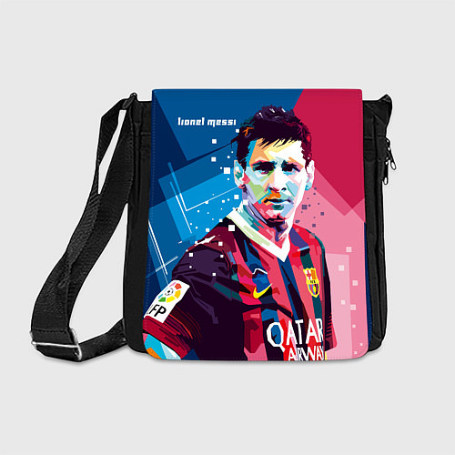 Сумка на плечо Lionel Messi / 3D-принт – фото 1