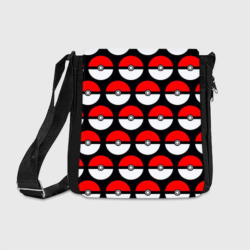 Сумка на плечо Pokeball Pattern / 3D-принт – фото 1