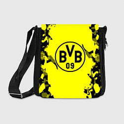 Сумка на плечо FC Borussia Dortmund: Yellow & Black, цвет: 3D-принт