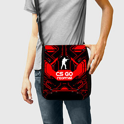 Сумка на плечо CS:GO - Георгий, цвет: 3D-принт — фото 2