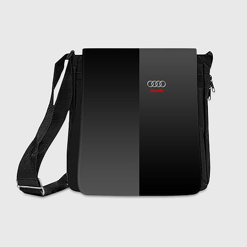 Сумка на плечо Audi: Metallic Style / 3D-принт – фото 1