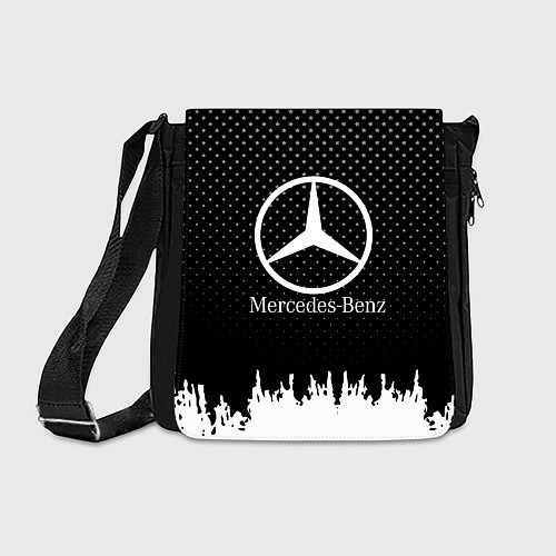 Сумка на плечо Mercedes-Benz: Black Side / 3D-принт – фото 1