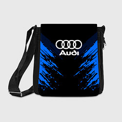 Сумка на плечо Audi: Blue Anger, цвет: 3D-принт