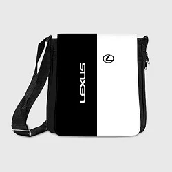 Сумка на плечо Lexus: Black & White, цвет: 3D-принт