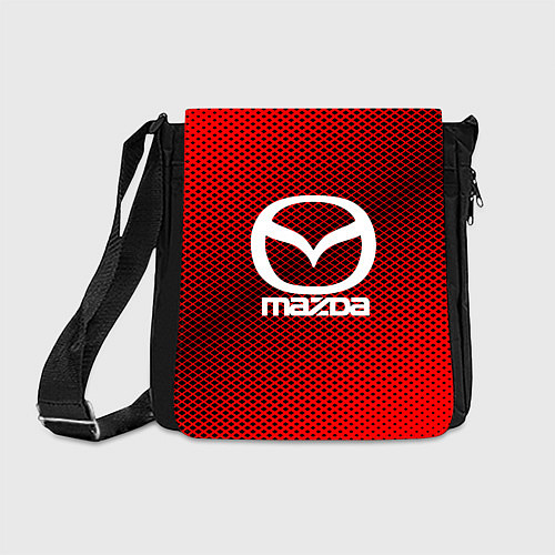Сумка на плечо Mazda: Red Carbon / 3D-принт – фото 1