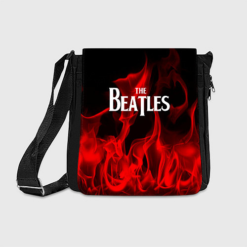 Сумка на плечо The Beatles: Red Flame / 3D-принт – фото 1