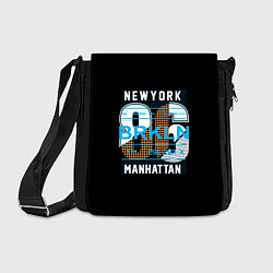 Сумка на плечо New York: Manhattan 86, цвет: 3D-принт