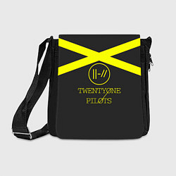 Сумка на плечо Twenty One Pilots: Yellow Lines, цвет: 3D-принт