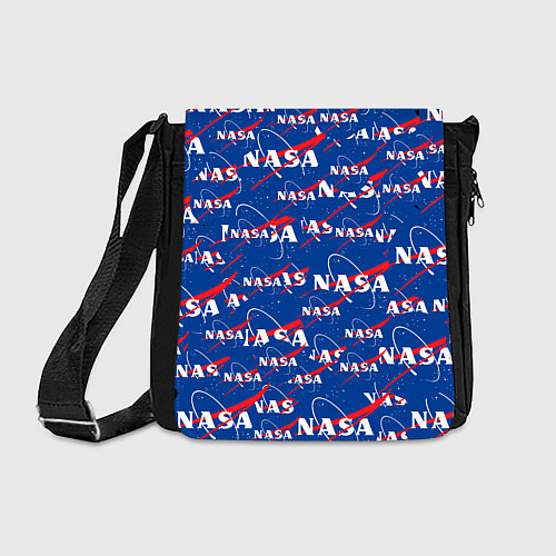 Сумка на плечо NASA: Logo Pattern / 3D-принт – фото 1
