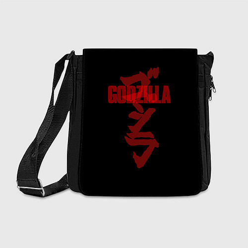Сумка на плечо Godzilla: Hieroglyphs / 3D-принт – фото 1