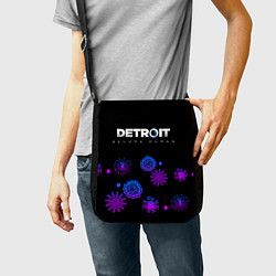 Сумка на плечо Detroit: Become Human, цвет: 3D-принт — фото 2