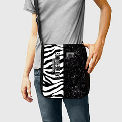 Сумка на плечо PUBG: Zebras Lifestyle, цвет: 3D-принт — фото 2