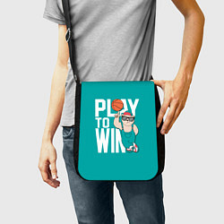 Сумка на плечо Play to win, цвет: 3D-принт — фото 2