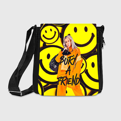 Сумка на плечо Billie Eilish: Bury a Friend / 3D-принт – фото 1