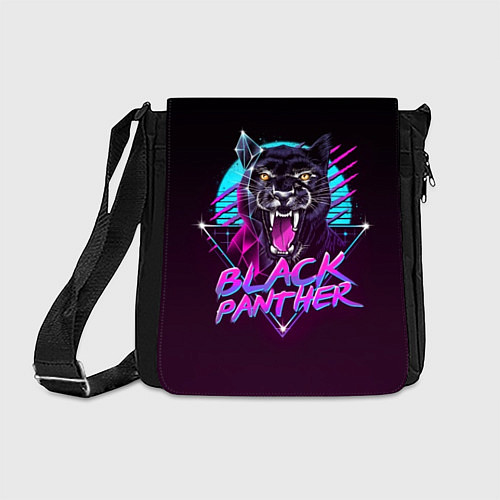 Сумка на плечо Black Panther 80s / 3D-принт – фото 1