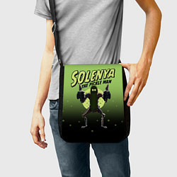 Сумка на плечо Solenya: The Pickle Man, цвет: 3D-принт — фото 2