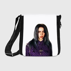 Сумка на плечо BILLIE EILISH, цвет: 3D-принт
