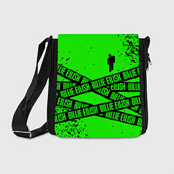 Сумка на плечо BILLIE EILISH: Green & Black Tape, цвет: 3D-принт