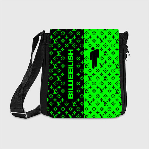 Сумка на плечо BILLIE EILISH x LV Green / 3D-принт – фото 1