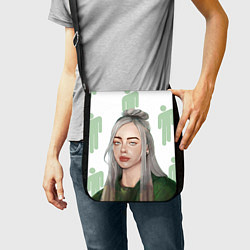 Сумка на плечо Billie Eilish, цвет: 3D-принт — фото 2
