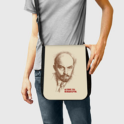 Сумка на плечо Ленин, цвет: 3D-принт — фото 2