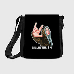 Сумка на плечо BILLIE EILISH, цвет: 3D-принт