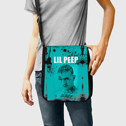 Сумка на плечо Lil Peep, цвет: 3D-принт — фото 2