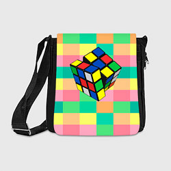 Сумка на плечо Кубик Рубика, цвет: 3D-принт