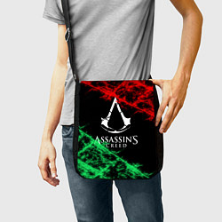 Сумка на плечо Assassin’s Creed: Red & Green, цвет: 3D-принт — фото 2