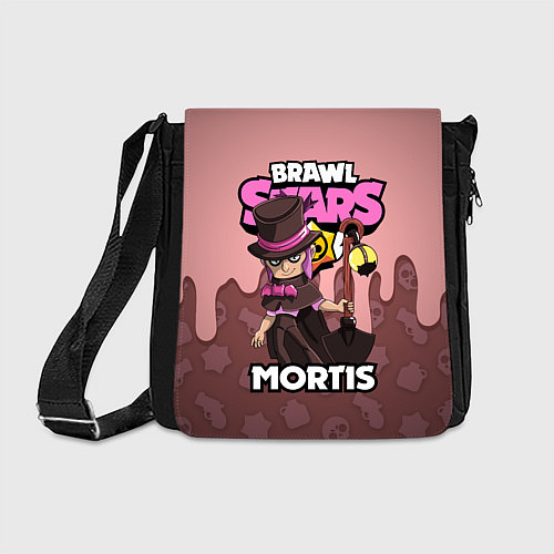 Сумка на плечо BRAWL STARS MORTIS / 3D-принт – фото 1