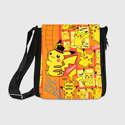 Сумка на плечо Pikachu, цвет: 3D-принт
