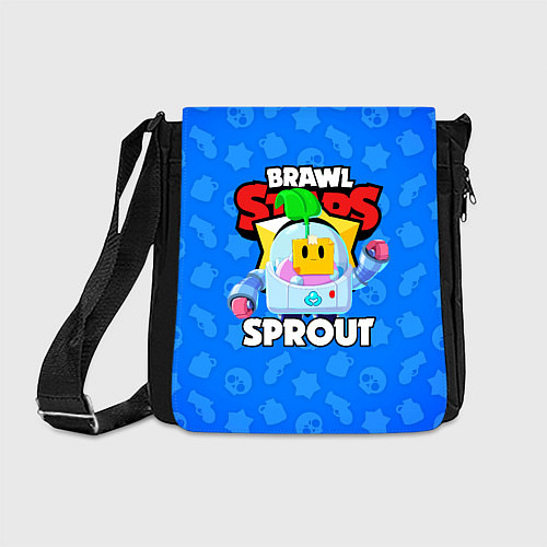 Сумка на плечо BRAWL STARS SPROUT / 3D-принт – фото 1