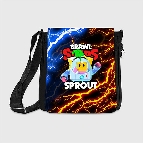 Сумка на плечо BRAWL STARS SPROUT / 3D-принт – фото 1