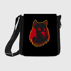 Сумка на плечо Wolf Logo, цвет: 3D-принт