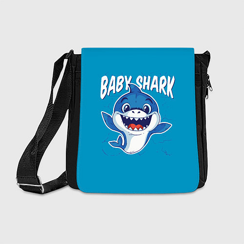 Сумка на плечо Baby Shark / 3D-принт – фото 1