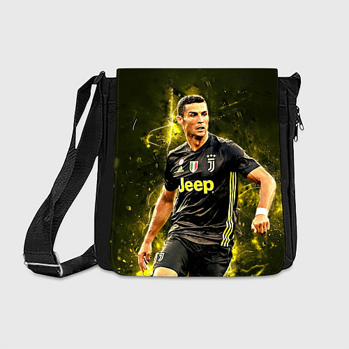 Сумка на плечо Cristiano Ronaldo Juventus / 3D-принт – фото 1