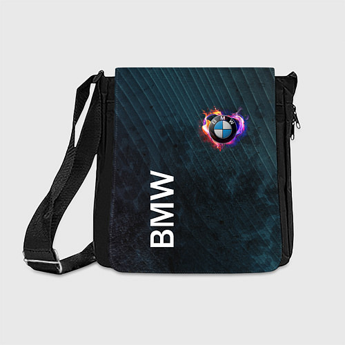 Сумка на плечо BMW Heart Grooved Texture / 3D-принт – фото 1