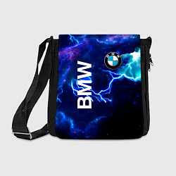 Сумка на плечо BMW Синяя молния, цвет: 3D-принт