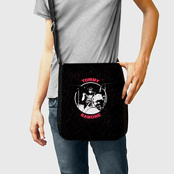 Сумка на плечо Tommy Ramone, цвет: 3D-принт — фото 2