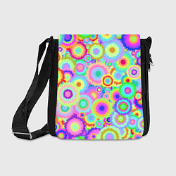 Сумка на плечо Disco-Tie-Dye, цвет: 3D-принт