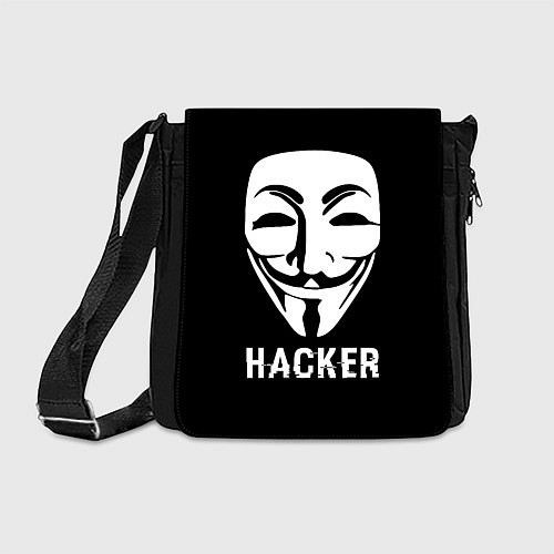 Сумка на плечо HACKER Маска V / 3D-принт – фото 1