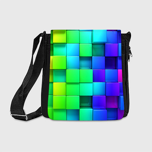 Сумка на плечо Color geometrics pattern Vanguard / 3D-принт – фото 1