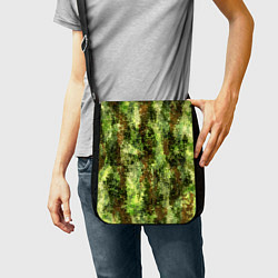 Сумка на плечо Пиксельный камуфляж Шерхан Лес, цвет: 3D-принт — фото 2