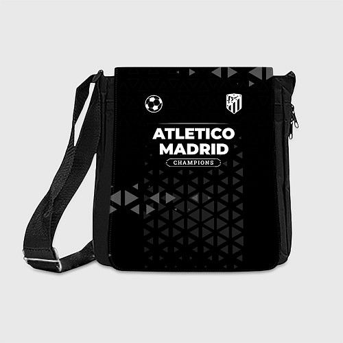 Сумка на плечо Atletico Madrid Форма Champions / 3D-принт – фото 1