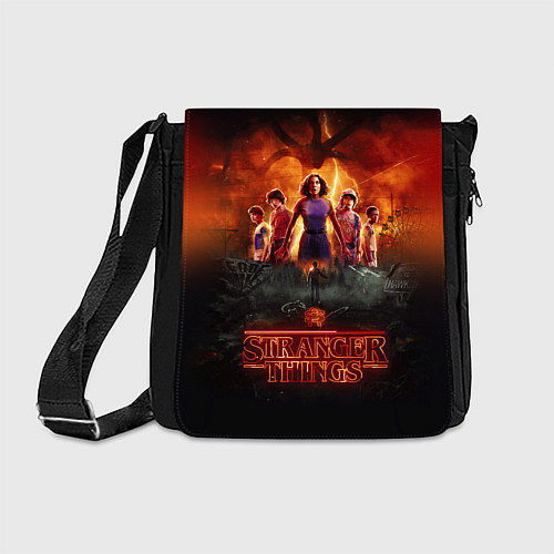 Сумка на плечо ОЧЕНЬ СТРАННЫЕ ДЕЛА STRANGER THINGS / 3D-принт – фото 1